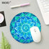 SSOIU Custom Gaming Mouse Pad, Anti Slip Mandala Mouse Mat for Desktops, PC, Laptops, Round Mouse Pad for Office and