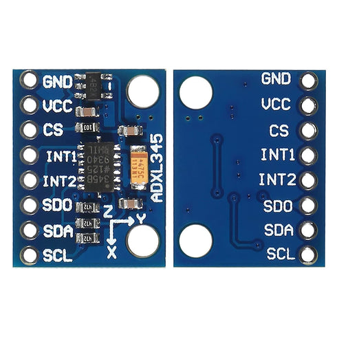 10 Pcs GY-291 ADXL345 3-Axis Digital Acceleration Module for Arduino, IIC/SPI Transmission