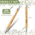 Bridal Shower Pens - Bamboo Retractable Ballpoint Pen Wedding Favors Bulk (100 Pieces) | Guest Book Pens for Bridal