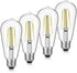 Gozelux LED Edison Bulbs, 60W Equivalent ST19, Efficient 6W LED, E26 Medium
