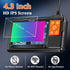 Ferdiiz 4.3" Screen,1920P 8 Lights,32.8ft Light,IP67 Dual-Lens Borescope with Light,Endoscope Camera with Light