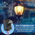 ZDRU 2Pcs 100-277V Hard-Wired Post Eye Light Control Sensor, Auto On/Off, Outdoor Waterproof Dusk to Dawn Photocell