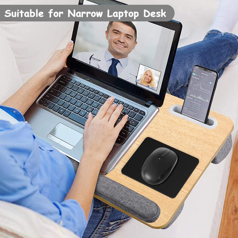 Dapesuom Small Mouse Pad, 5 x 6 Inch Thick Rubber Non-Slip Portable & Washable Mini Mouse Mat for Gaming, Jet Black