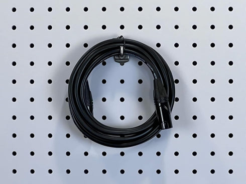 Triton Products 1-1/8" Steel Pegboard Hooks - Heavy Duty Single Rod, 10-Pack, Fits 1/8" and 1/4" Pegboards