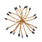 ZYAMY 10PCS 3P Line 3P Pins 2.54mm Pitch Female to Female Cable Connector Multicolor Jumper Wire 20CM