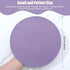 Shimmeroo 8.7inch Small Mouse Pad for Laptop, Round Portable Mouse Pad - Non Slip Purple Mousepads for Office