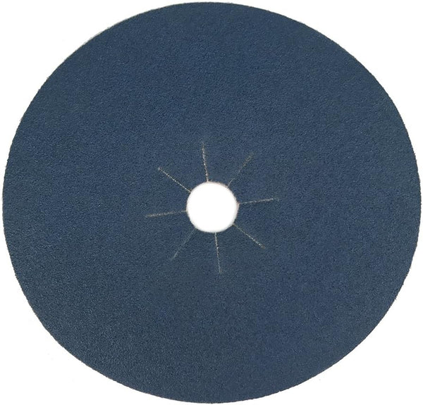 Mercer Industries 410024 Zirconia Cloth Floor Sanding Edger Discs, 7" x 7/8" Hole, Grit 24X (25 Pack)