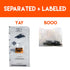 Lag Bolt Kit for Mounting TV into Wood or Concrete - Heavy Duty Bolts, Fischer Anchors, 2 Drill Bits