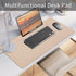 Leather Desk Pad, Non-Slip Desk Protector Mat, Waterproof Desk Blotter, Computer Desk Pad for Office Home Decor - Beige