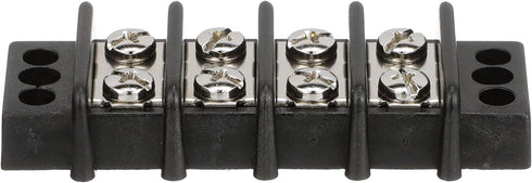 Seachoice Terminal Block - 4-Gang with Brass Clips and Contacts