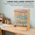 Drawer,182 Decor,AHK-065 AUTOARK Natural Bamboo Marker Organizer with Slots,Large Art Supply Storage