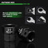 15-Piece 1/2-Inch Set, Set, 10mm-24mm, 6 TecoTek Drive Metric Low Profile Impact Socket Stubby Socket No Skips Sizes