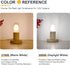 Frosted T45 LED Bulb, Vintage E26 Base, 40 Watt Equivalent, Dimmable, 4W 2700K Soft Warm White, 6 Count