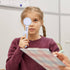 Eye Exam Kit for Visual Acuity, Snellen Eye Chart with Eye Occluder and Pupil Ruler for Near Vision Testing