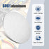 2 Pcs 1/8" x 4" Aluminum Disc Round Sheets, 6061 Aluminum Plates