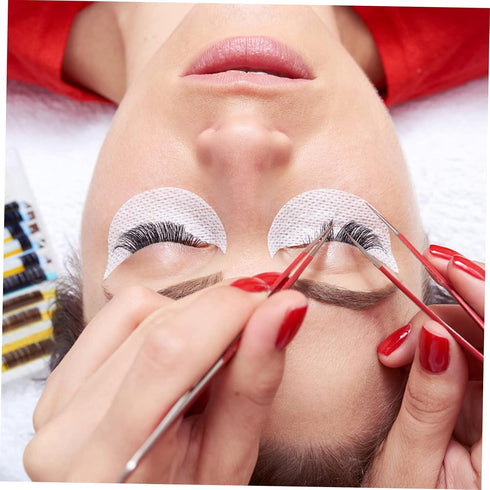 10Pcs GALPADA Eyelash Graft Tapes Breathable for Eyelash Extensions Soft Easy to Tear for Makeup Salons Personal Use
