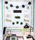 Schoolgirl Style Simply Boho Mini Bulletin Board Set, Inspirational Quotes and Signs, Greenery Accents for Classroom
