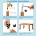 Skelang 1.5 Inch Pack 4 Ball Caster Stem Caster Wheel with Sockets, Vintage Antique Swivel Caster for Furniture, Coffee