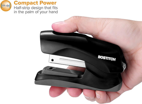 Bostitch Office Heavy Duty Stapler, 40 Sheet Capacity, No Jam, Black, 3-Pack for Classroom or Office
