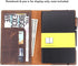 5"x8.25" Robrasim Leather Journal Cover Fits for Moleskine Large Hard Cover Notebook, Handmade Vintage Leather Cover