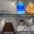 Set 3 13 Dimmable 360 Pack LED Wall Sconces of Two, Rechargeable Battery Operated Wall Lights with Remote, Wall Lamp