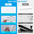 HAMIGAR Whiteboard Sticker for Wall - 17.7" x 78.7" Peel and Stick Whiteboard Wallpaper with 1 Marker