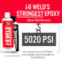 J-B Weld 8281 Professional Size Steel Reinforced Epoxy, Hardener and Steel Pack, 10 oz