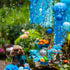 Avoseta (15pcs, Jellyfish Paper Lanterns and Bubbles - Under Sea Party Decorations, Mermaid Party Decor, Mermaid