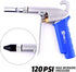 WWYNNsky High Flow Air Blow Gun with Rubber Tip and Xtreme Flow Nozzle, 120PSI, 1/4 Inch NPT Threads Inlet, Aluminum Body 3 Pieces Air Compressor Accessories Kit, Cleaning Air Tool for Garage and Shop