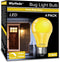 LED Bug Light Bulbs Outdoor, 4 Pack, Dimmable 9W Amber Yellow, Replace up to 60W, A19 Bug Lights for Outside, Porch