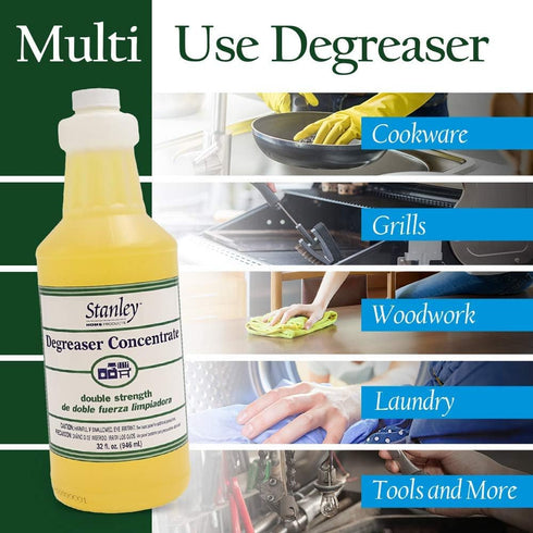 STANLEY HOME PRODUCTS Degreaser Concentrate, Makes 64 Gallons, Removes Stubborn Grease & Grime for Home Use