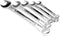 Performance Tool W15MP Metric Combination Wrench Set, Sizes 8mm, 10mm, 12mm, 14mm, 17mm