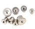 8 Pcs Wood Dowel Tenon Centers, Dowel Pin Set for Woodworking Craft Steel Tools