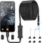 Endoscope Camera with Light, Dual Lens 1920P HD Borescope for iPhone or Android, Waterproof Inspection Camera