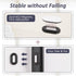 Vaszu 6 Pack Magnetic Remote Control Holder Wall Mount Self-Adhesive, Upgraded Silicone Remote Organizer Storage Wall