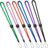 YOUOWO 6 Pack Nylon Wrist Lanyard, Adjustable Length for Flashlight, Wallet, USB Drive, Cell Phone Charms, Key ID