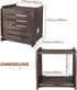 WiFi Router Storage Box Modem Cable Shelf Router Cover Router Shelf Hider Power Strip and Cable Management Rack Office
