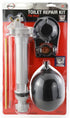 Danco 80816 Complete Toilet Repair Kit, White Fill Valve, Flapper, Rod, Float Replacement