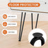 10 inch, 3/8" 4 Genius Iron Hairpin Furniture Legs Solid Metal Steel Firm Welding Home DIY for Couch Dresser Cabinet