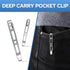 SENCUT Deep Carry Pocket Clip Only for Knives, Length: 2.28" (58mm), SA15B
