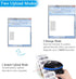WoneNice 2.4G 1D 100ft Wireless Barcode Scanner Handheld Cordless Barcode Reader for Retail, Warehouse, Inventory