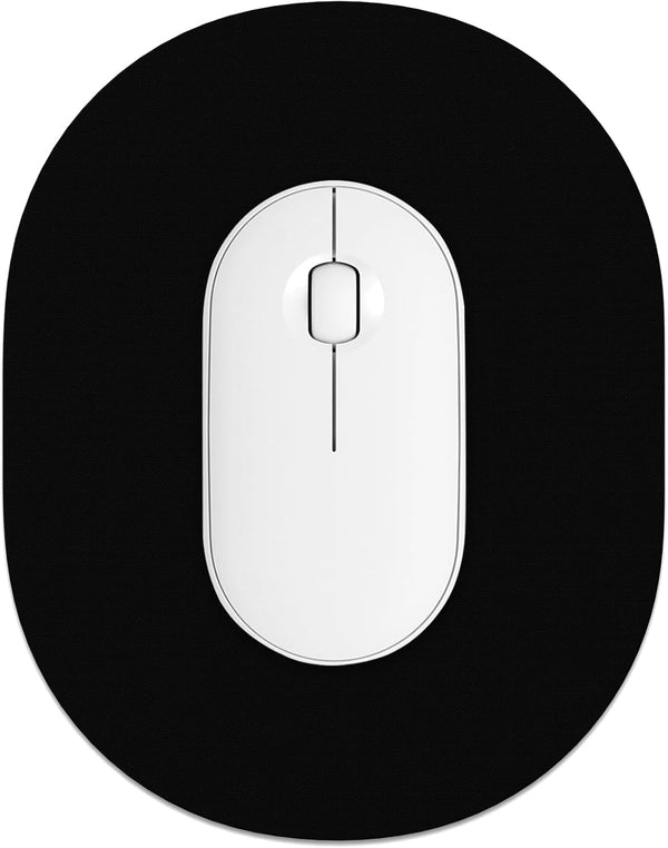 Rimilak Small Waterproof Mouse Pad, 6 x 8 Inch Compact Mini Mat for Laptop, Wireless Mouse, Home Office, Travel, Black.