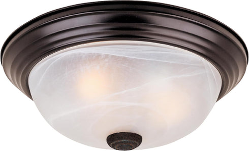 DESIGNERS FOUNTAIN Reedley 2-Lights Flush Mount Ceiling Light, 11 Inch Lighting Fixture