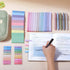 KOUDGY 49Pcs Book Annotation Kit - Aesthetic School Supplies with Cute Pen Case Highlighters Gel Pens and Marker