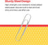 School Smart Smooth Paper Clip, 1-1/4 Inches Silver, Pack of 100