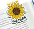 TMCLHXYNF Magnetic Bookmarks for Women, Cute Sunflower Book Markers for Reading Lovers, Strong