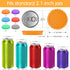 Dirvcp 6 Lids,6 PCS Silicone Soda Can Color BPA-Free Reusable Silicone Can Covers, Can Stopper or Protector