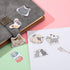 Outus Cute Sticky Notes, Paper Clips, Gel Ink Pens, Cartoon Stickers - Cat Lovers Stationery Supplies