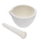 EISCO Porcelain Mortar & Pestle Set, 2oz (60ml) for Kitchen or Laboratory