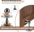 KOLAKO Magnetic Door Stop, Heavy Duty Wall Floor Mount Door Stopper, Brushed Stainless Steel, Modern Design